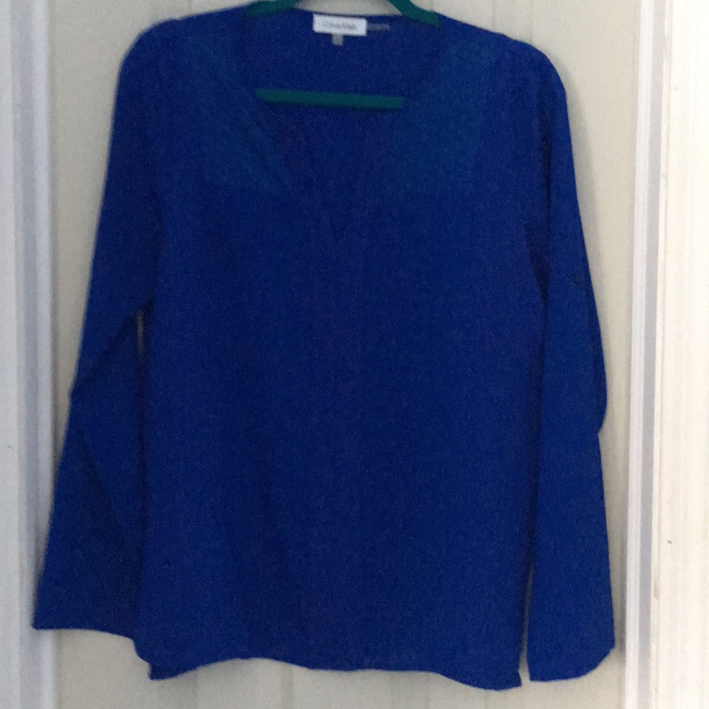 Calvin Klein long sleeve blouse